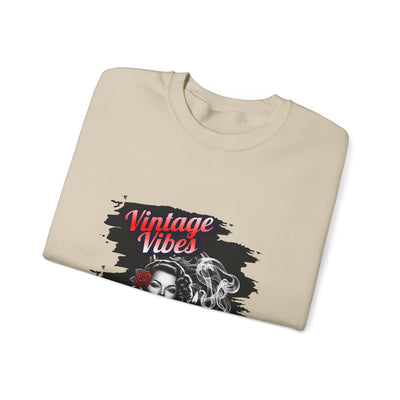 Vintage Vibes Unisex Sweatshirt, Retro