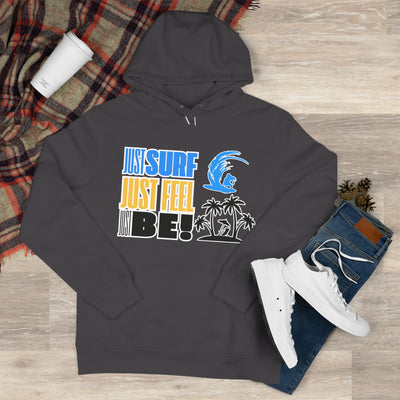 Just Surf Hooded Sweatshirt - Perfect for Beach Lovers and Surf Enthusiasts
