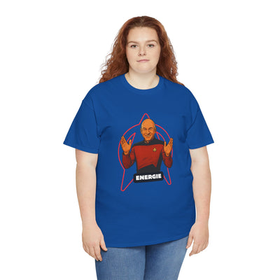 Energie Unisex Heavy Cotton Tee - Perfect for Sci-Fi Fans and Casual Wear