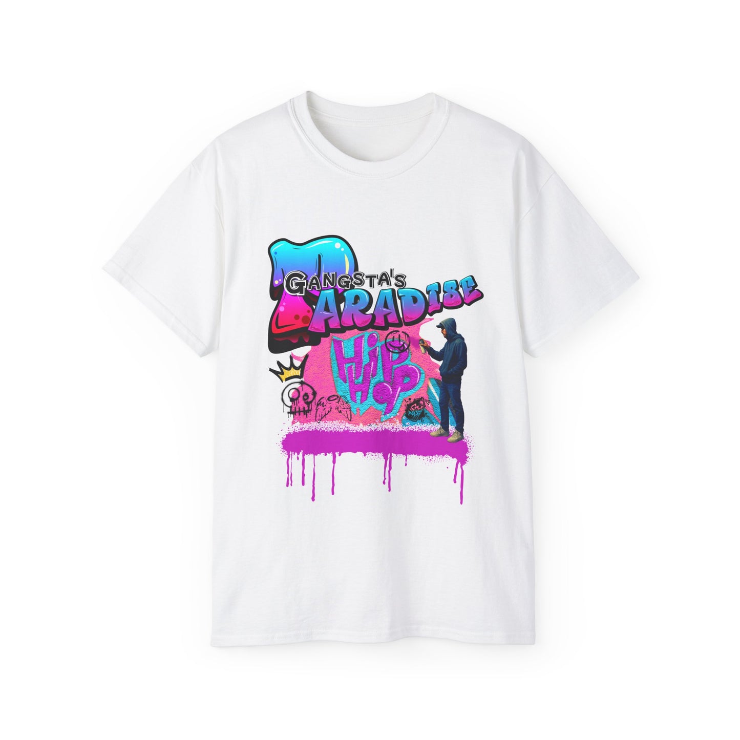 Graffiti Hip Hop T-Shirt "Gangsta's Paradise"