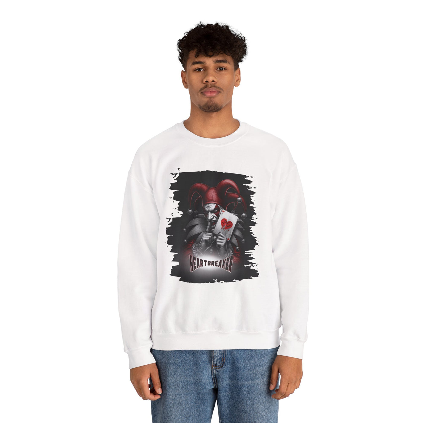 Sweatshirt with Horror Joker
