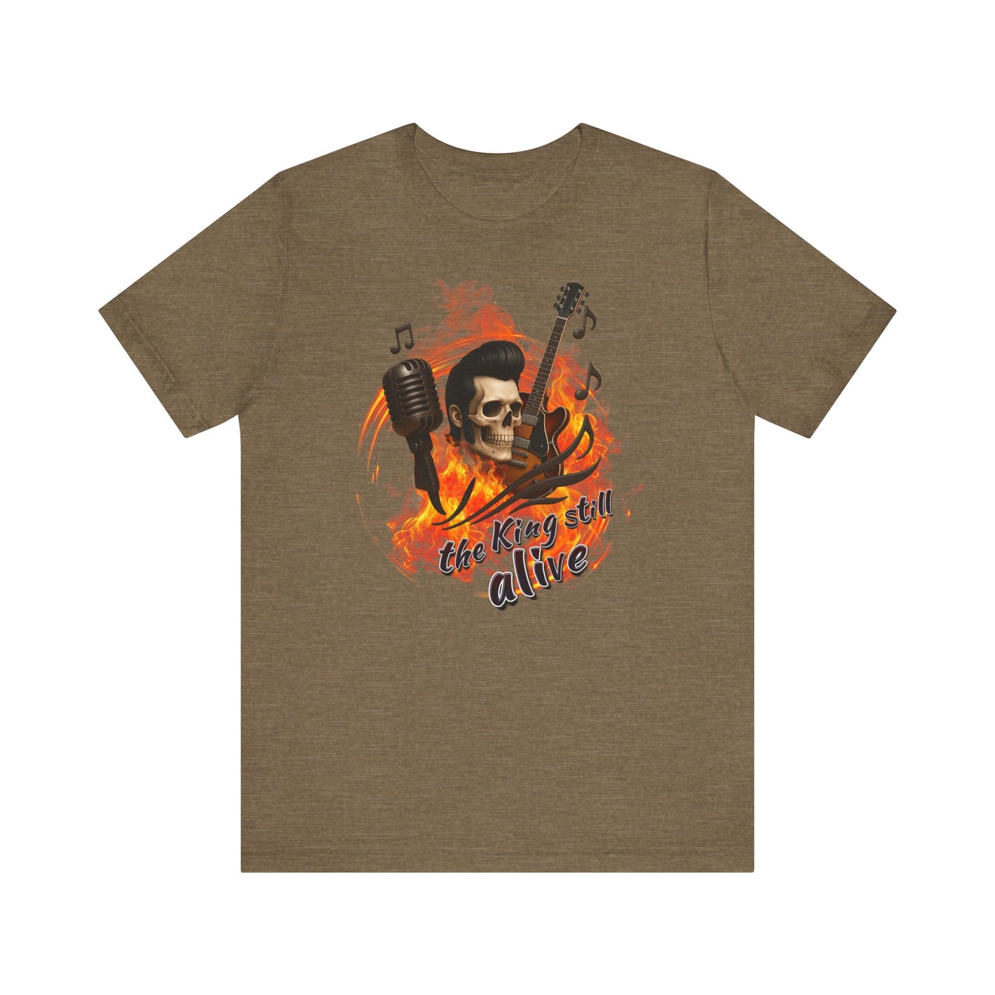 Music Vibes Unisex Jersey Tee - 'The King Still Alive' Graphic T-Shirt