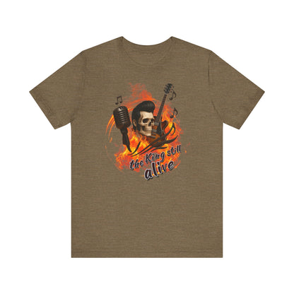 Music Vibes Unisex Jersey Tee - 'The King Still Alive' Graphic T-Shirt