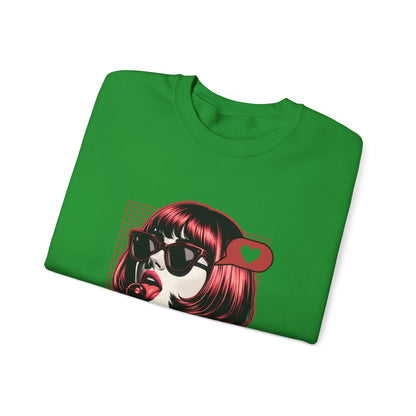 Retrogirl  Pop Art Women's Sweatshirt