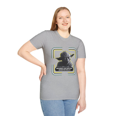 Yoda-Inspired Unisex T-Shirt - 'MIR NICHT AUF DEN... GEHEN DU SOLLST'