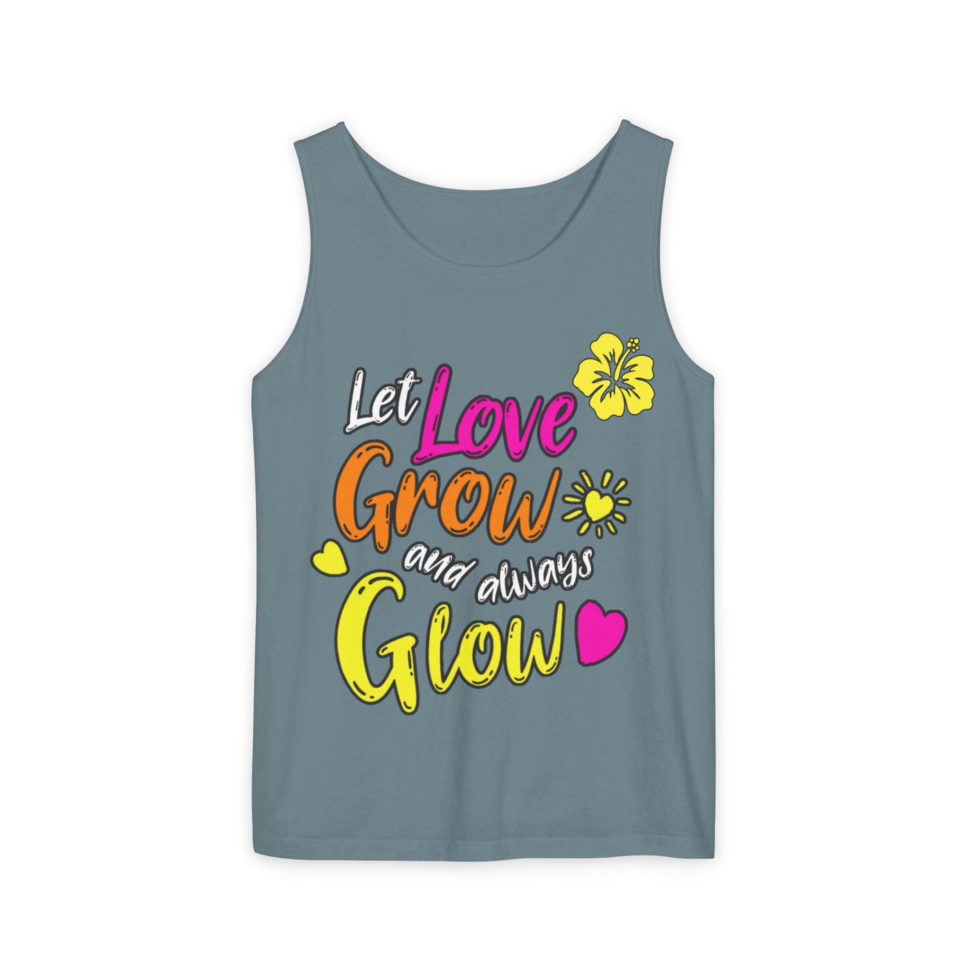 Tank Let Love Grow ... , Motivational Workout Shirt