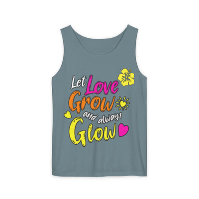 Tank Let Love Grow ... , Motivational Workout Shirt