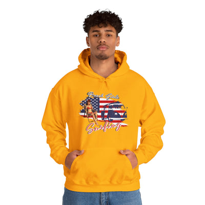 Beach Girls Surfing USA Hoodie