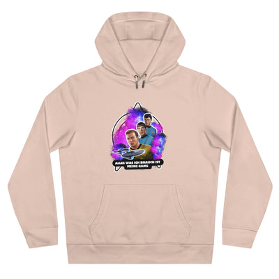 Hoodie Sweatshirt - Star trek "alles was ich brauch ist meine Gang"