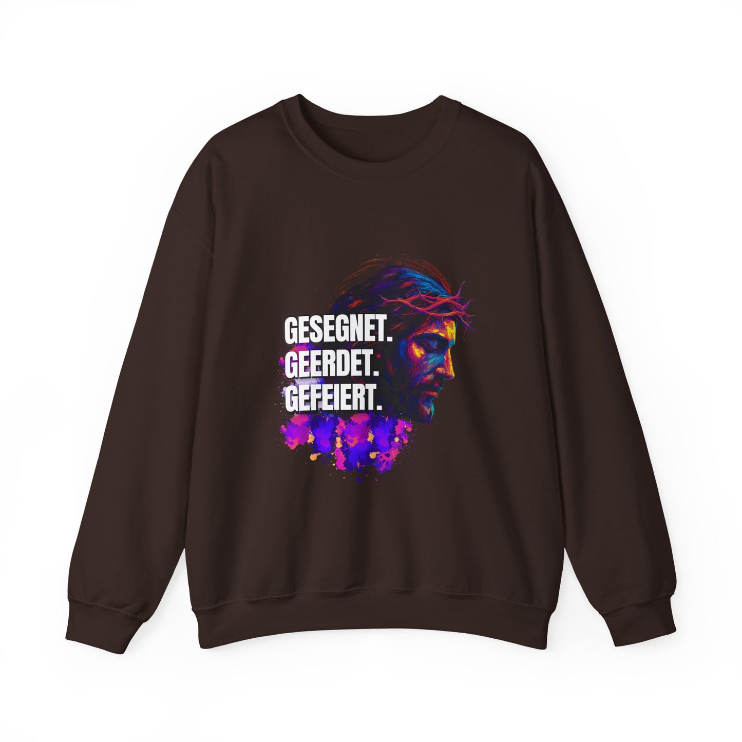 Sweatshirt Jesus- BLESSED - GROUNDED - CELEBRATED