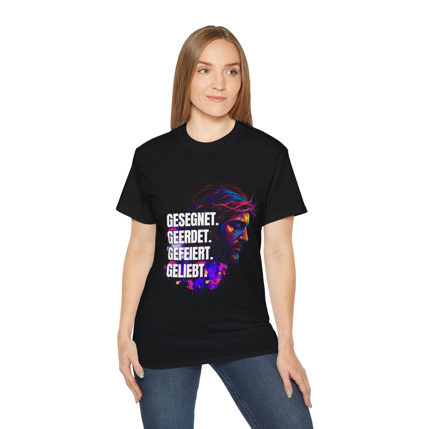 Blessed. Grounded. Celebrated. Loved - Jesus Shirt 