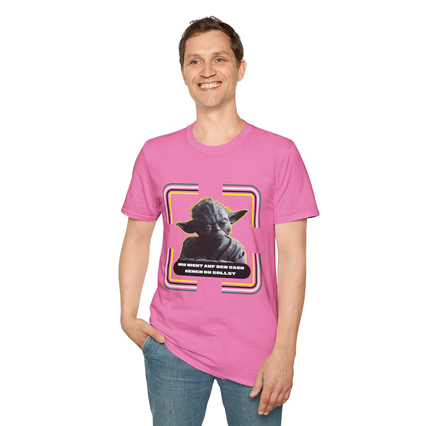 Yoda-Inspired Unisex T-Shirt - 'MIR NICHT AUF DEN... GEHEN DU SOLLST'