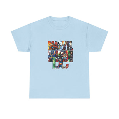 Marvel vs. DC Graphic Unisex T-Shirt, Superhero