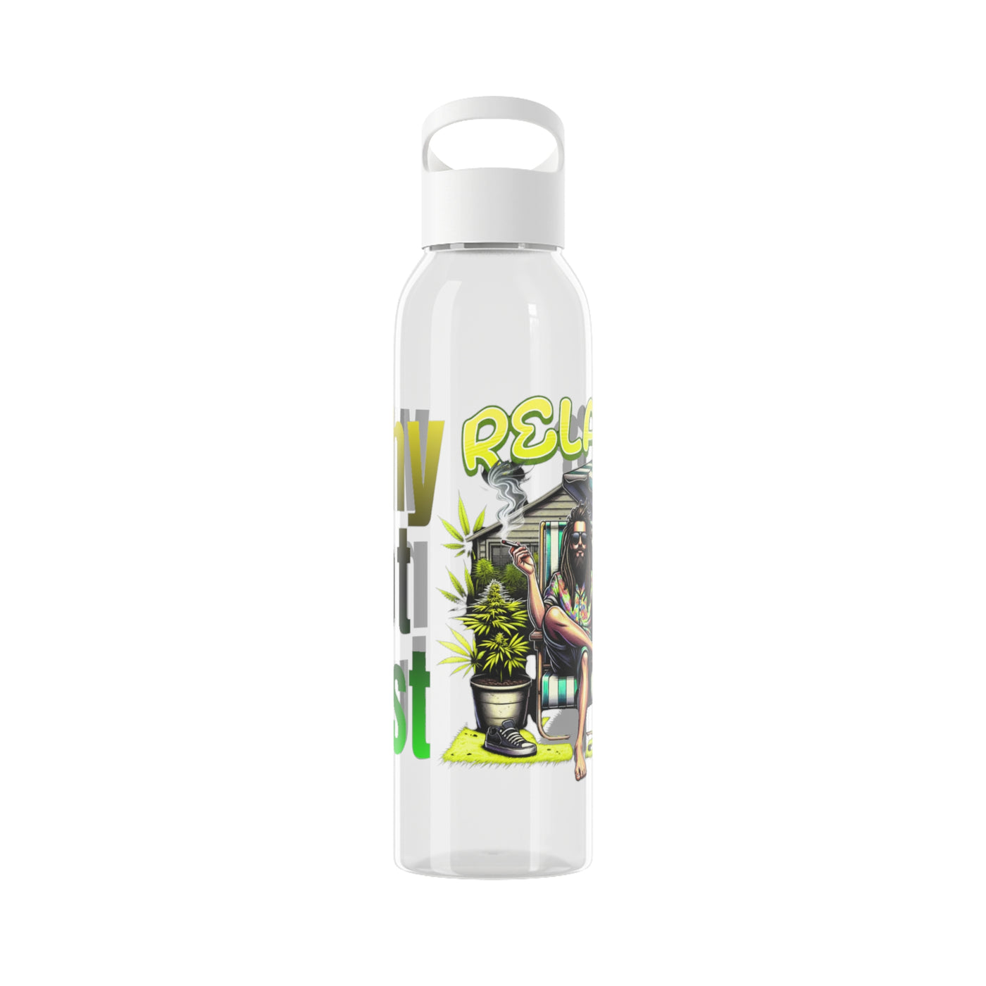 Chic Water Bottle -Wasserflasche  Why not just relax