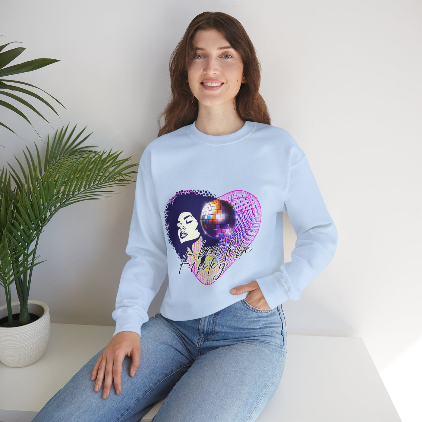 Born to be funky  Sweatshirt - Melly Silence