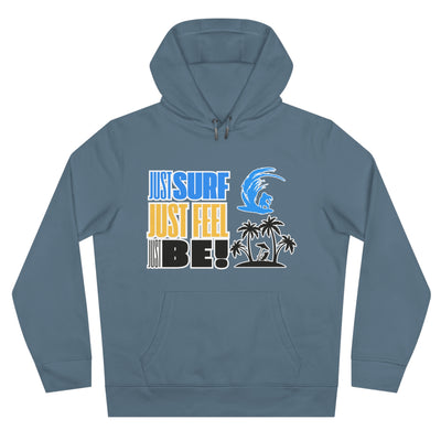 Just Surf Hooded Sweatshirt - Perfect for Beach Lovers and Surf Enthusiasts