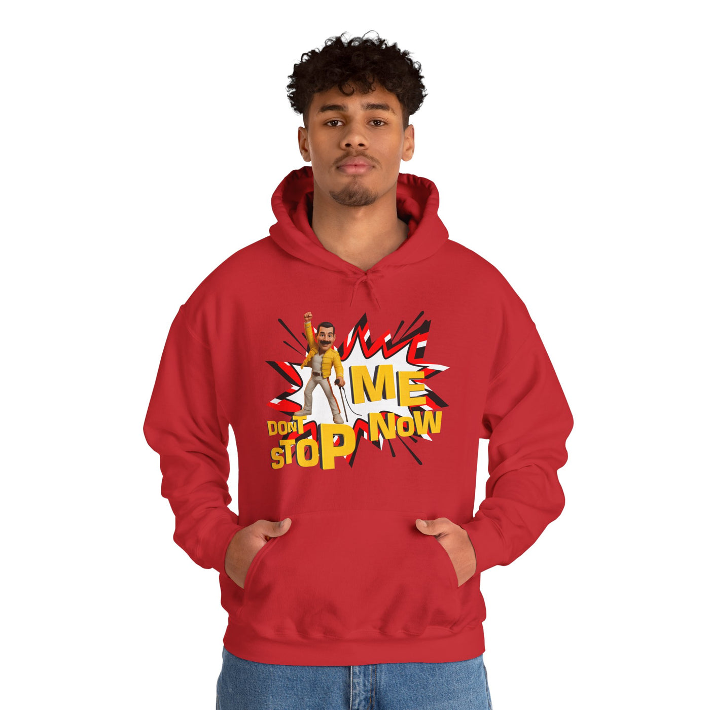 Freddie Hoodie, Unisex Sweatshirt for Music Lovers
