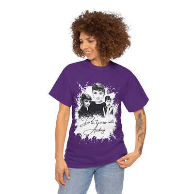 Don't mess with Audrey - Audrey Hepburn T Shirt