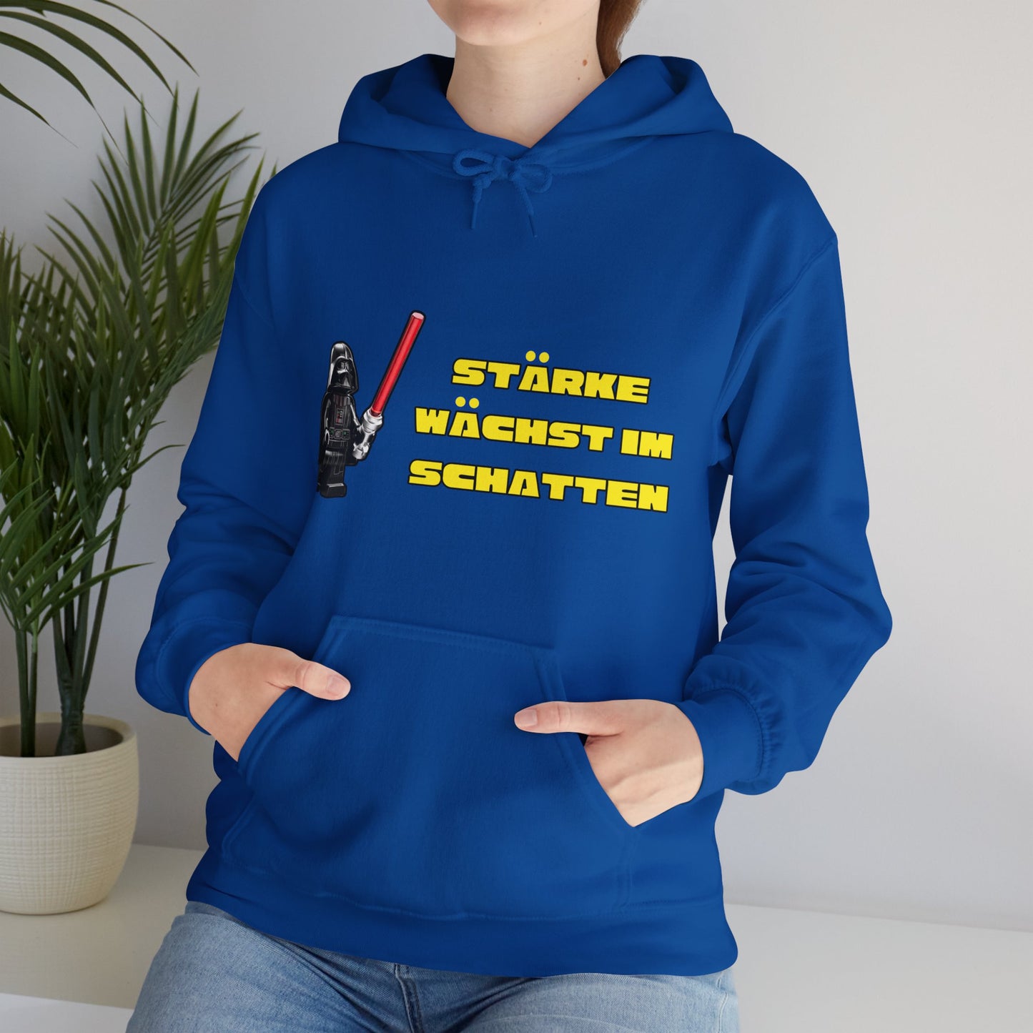 Darth Vader Inspired Hoodie - "Strength grows in the shadows" 