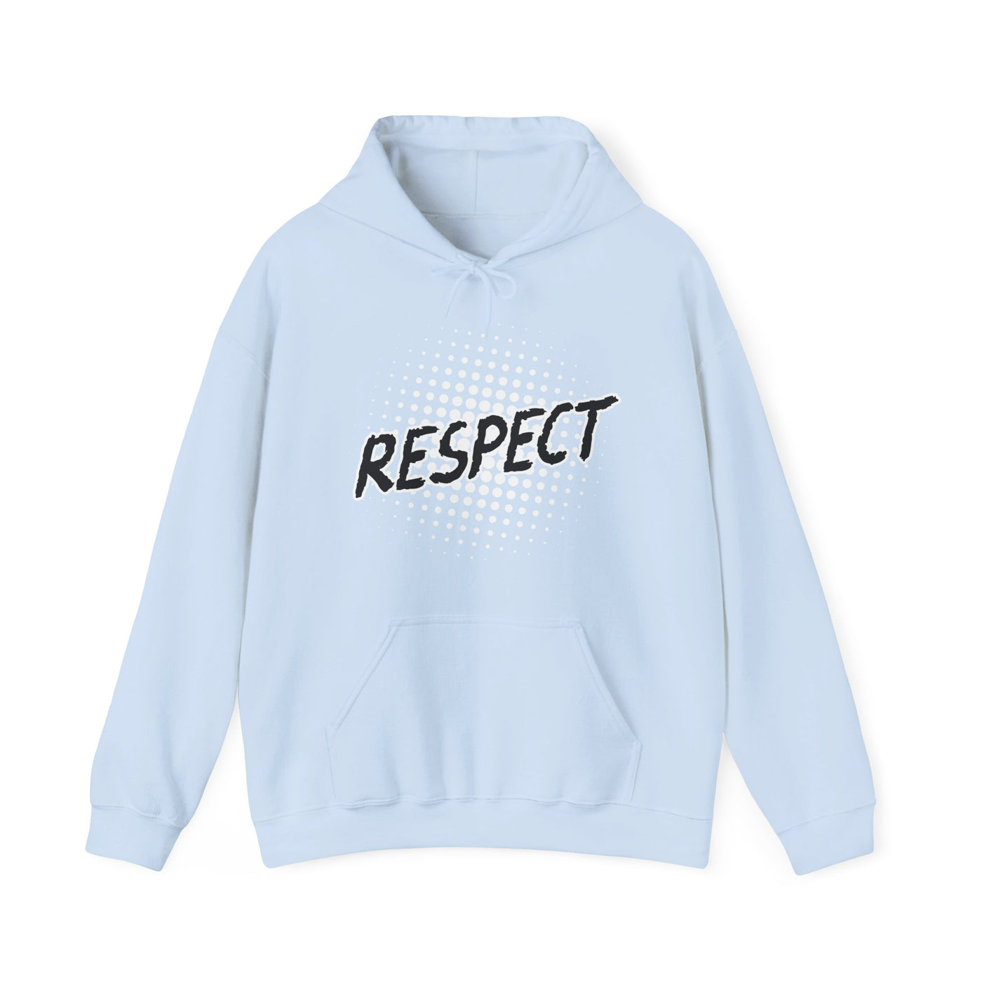 Respect Unisex Hooded Sweatshirt, Streetwear Hoodie