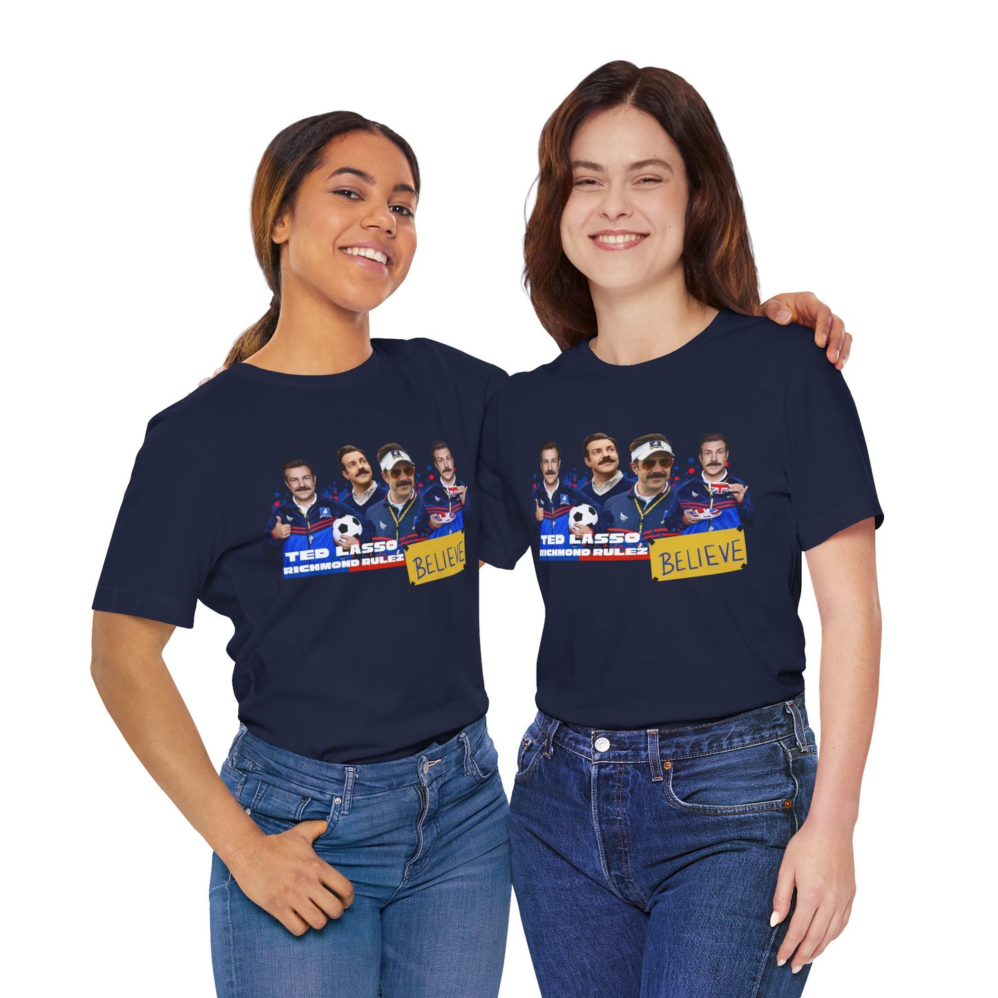 Ted Lasso Believe Unisex Tee - Inspirational Sports T-Shirt