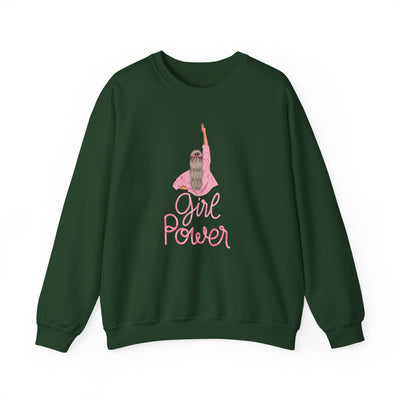 Girl Power Unisex Crewneck Sweatshirt,