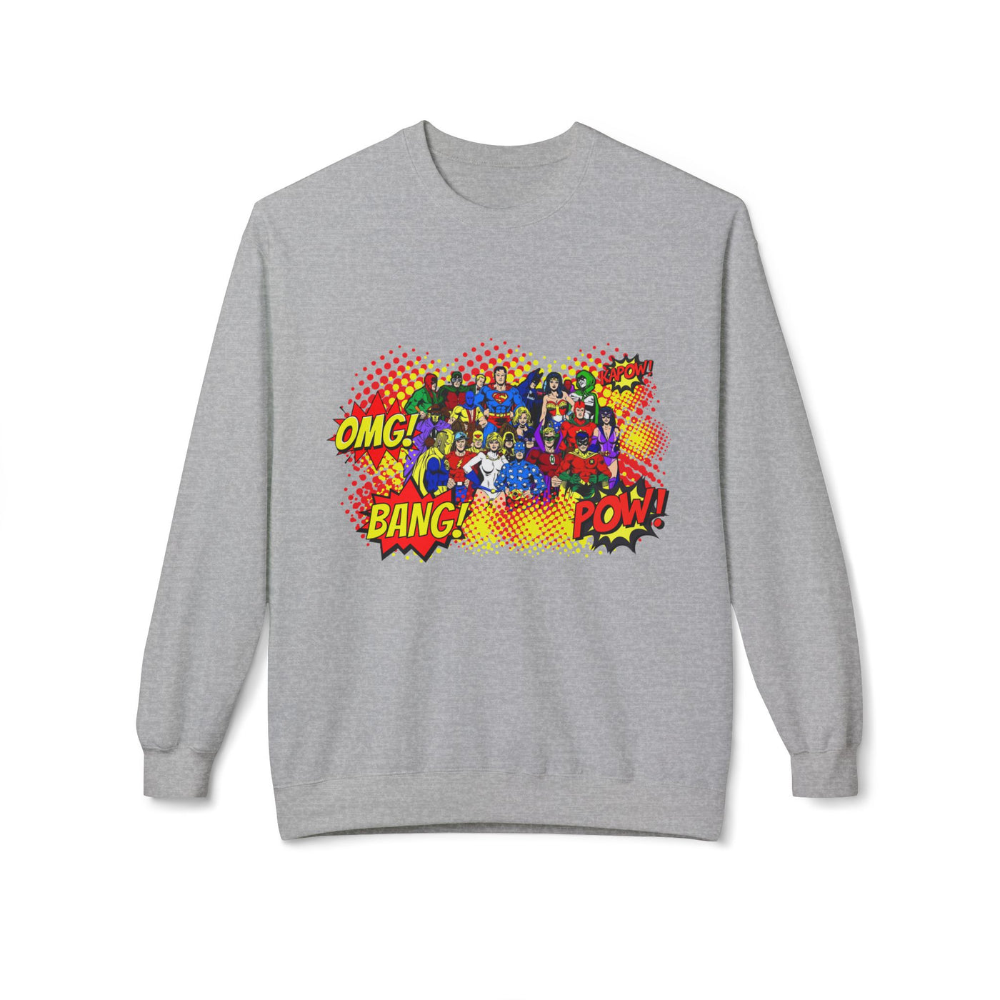Comic Helden Graphic Sweatshirt, Superhero
