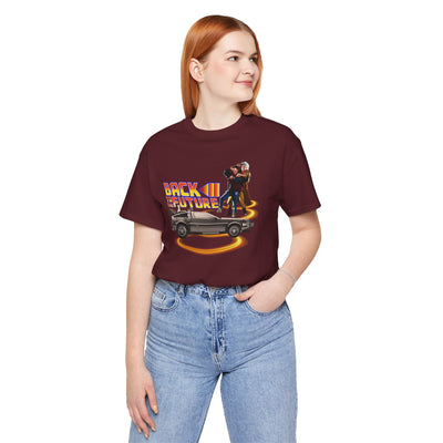 Retro Back to the Future Tee - Unisex Short Sleeve Shirt