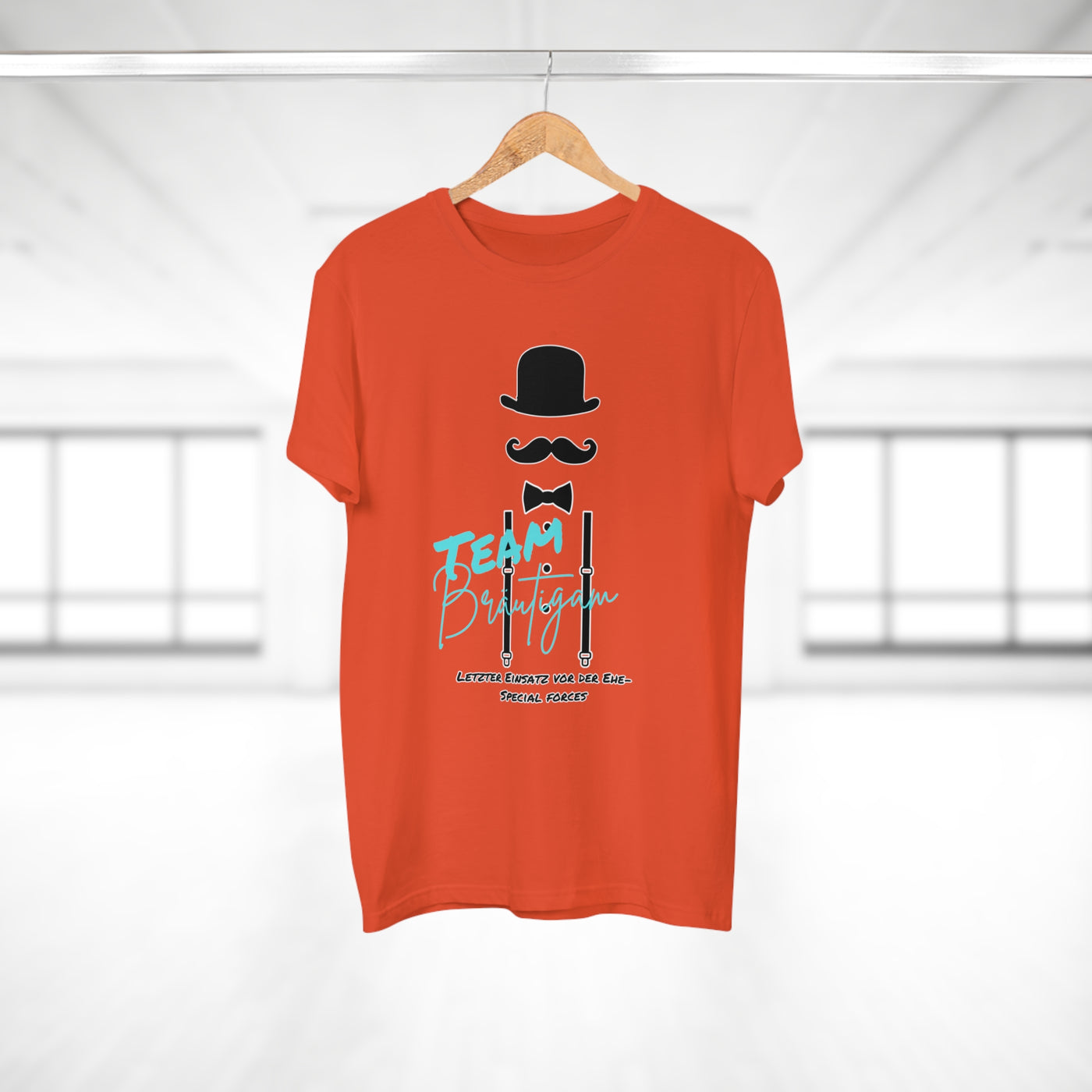 Team Bride Men's Groom "We celebrate the fairytale"