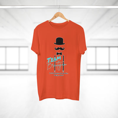 Team Bride Men's Groom "We celebrate the fairytale"