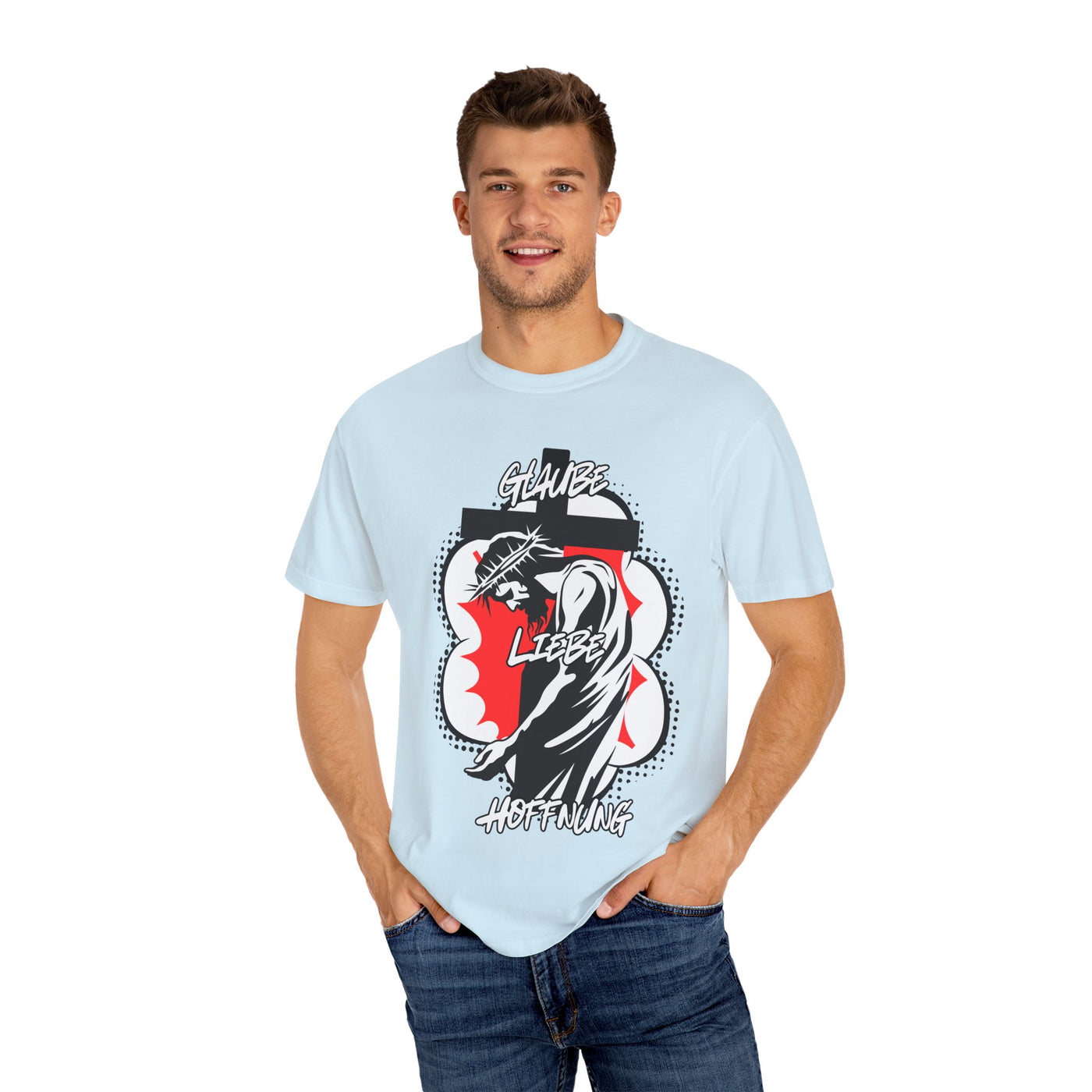Jesus Glaube Liebe Hoffnung Shirt