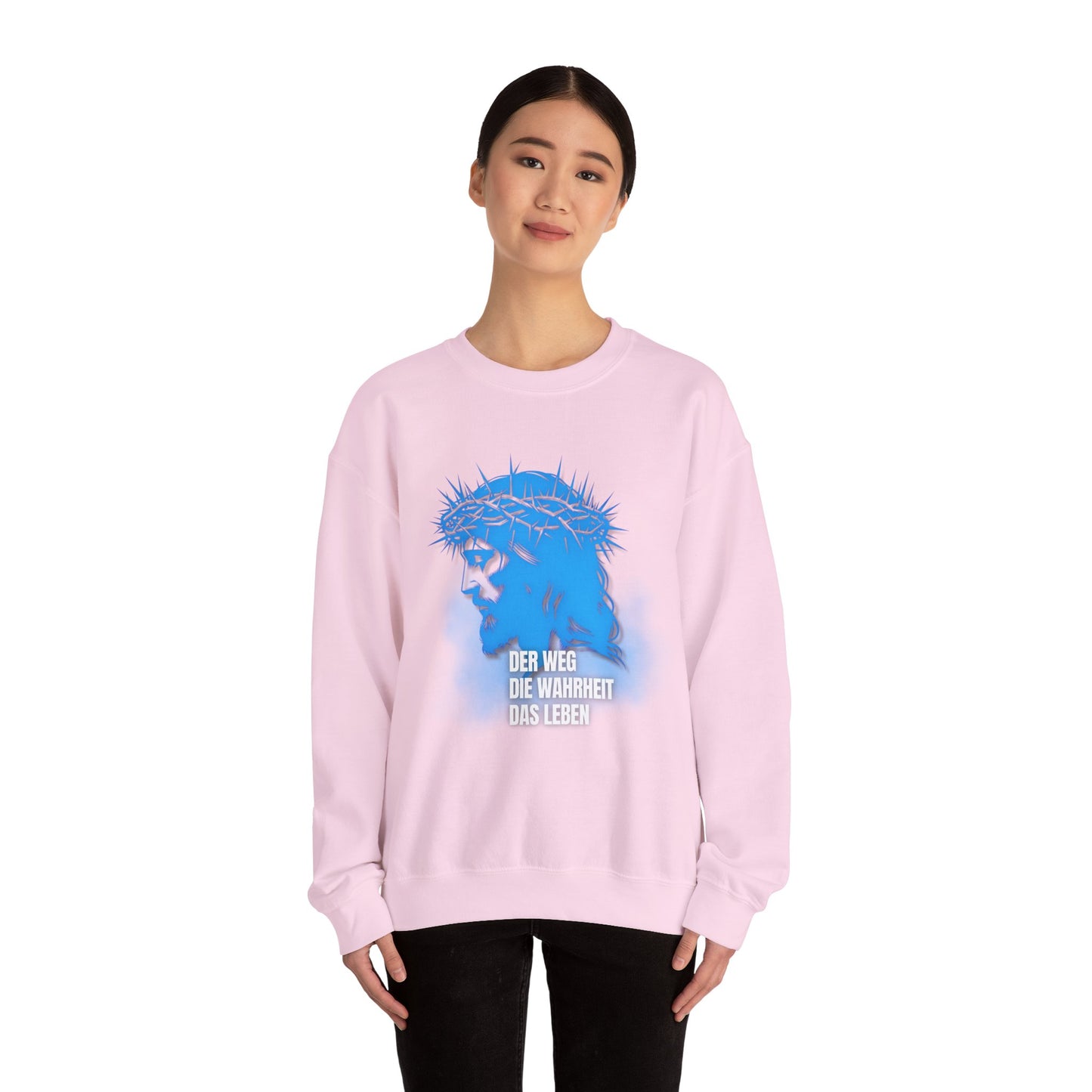 Sweatshirt Jesus "Der Weg - Die Wahrheit - Das Leben"