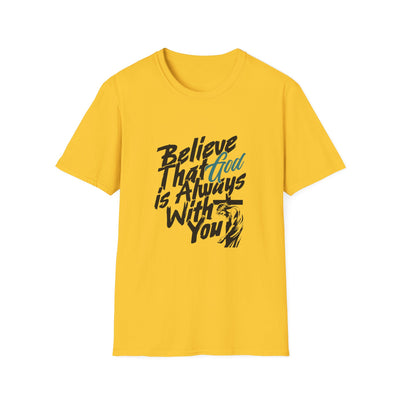 Unisex T-Shirt - God is allways with you