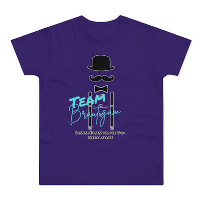 Team Bride Men's Groom "We celebrate the fairytale"