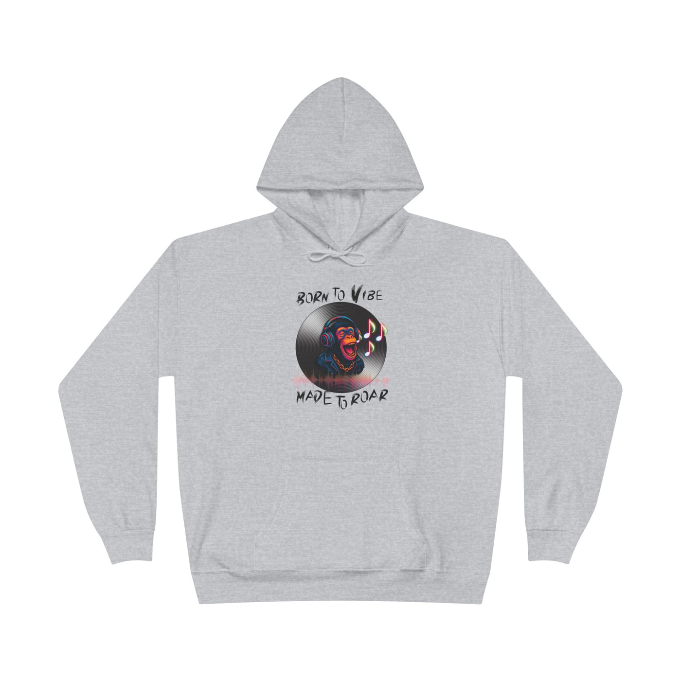 Born to Vibe Hoodie - cool monkey design / Monkey