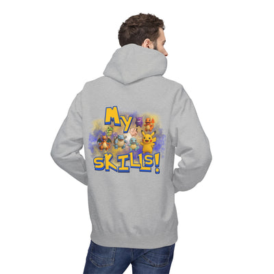 Pokemon Skills Hoodie, Unisex Pokemon Sweatshirt, Cute Hoodie