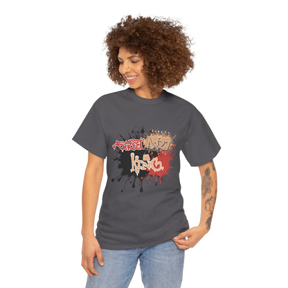 Urban Street Art Tee, Graphic T-Shirt, Casual Wear, Artistic Gift, Street Style Top, Hip-Hop Fashion Shirt Unisex - Graffiti