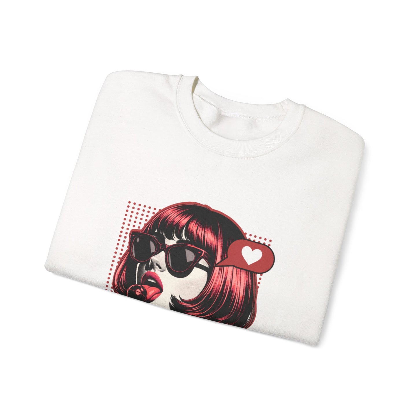 Retrogirl  Pop Art Women's Sweatshirt