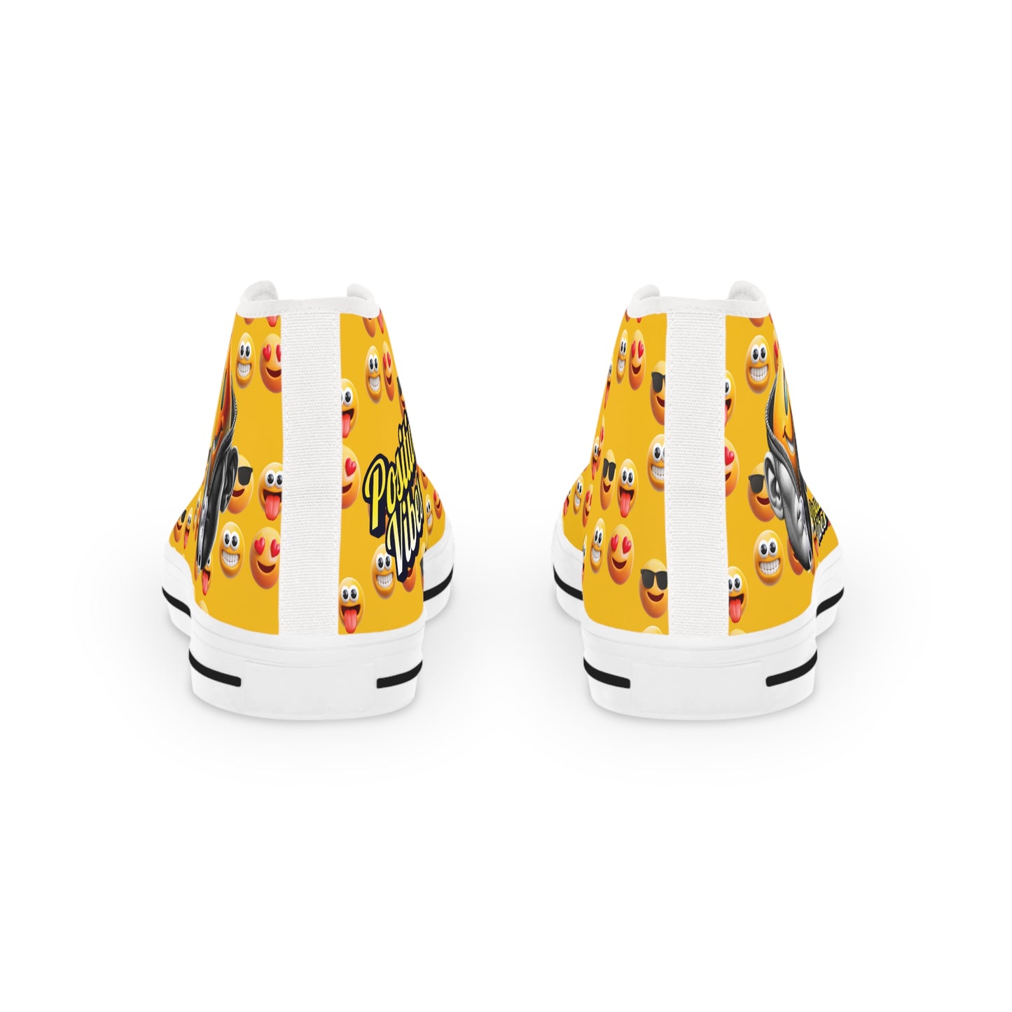 Top sneakers with emoji design #unzippedsmile