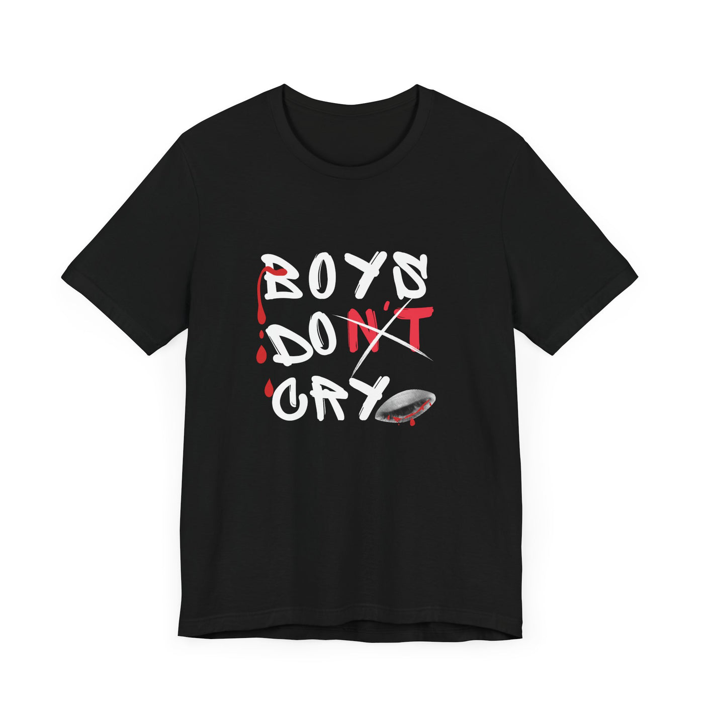 Boys Don't Cry for Men, Casual T-shirt