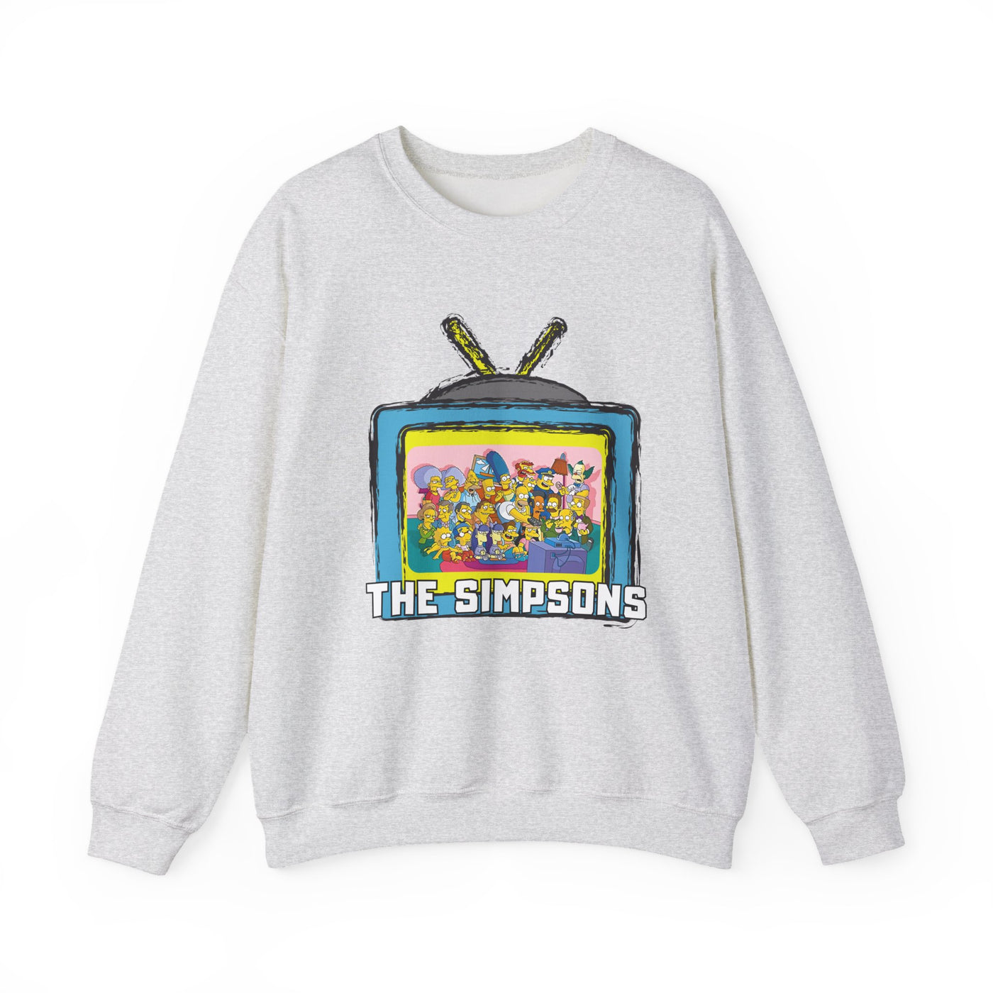 The Simpsons Unisex Heavy Cotton Sweatshirt