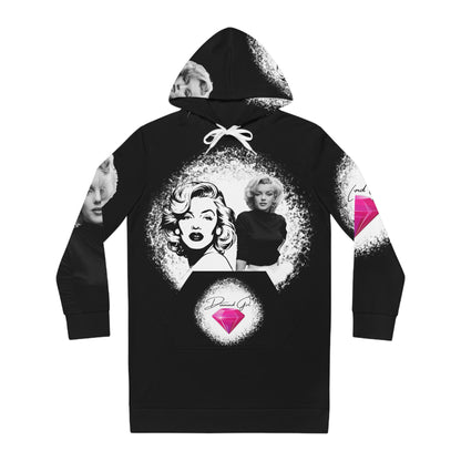 Chic Marilyn Monroe Hoodie Dress - Stylish and Comfortable for Trendy Women