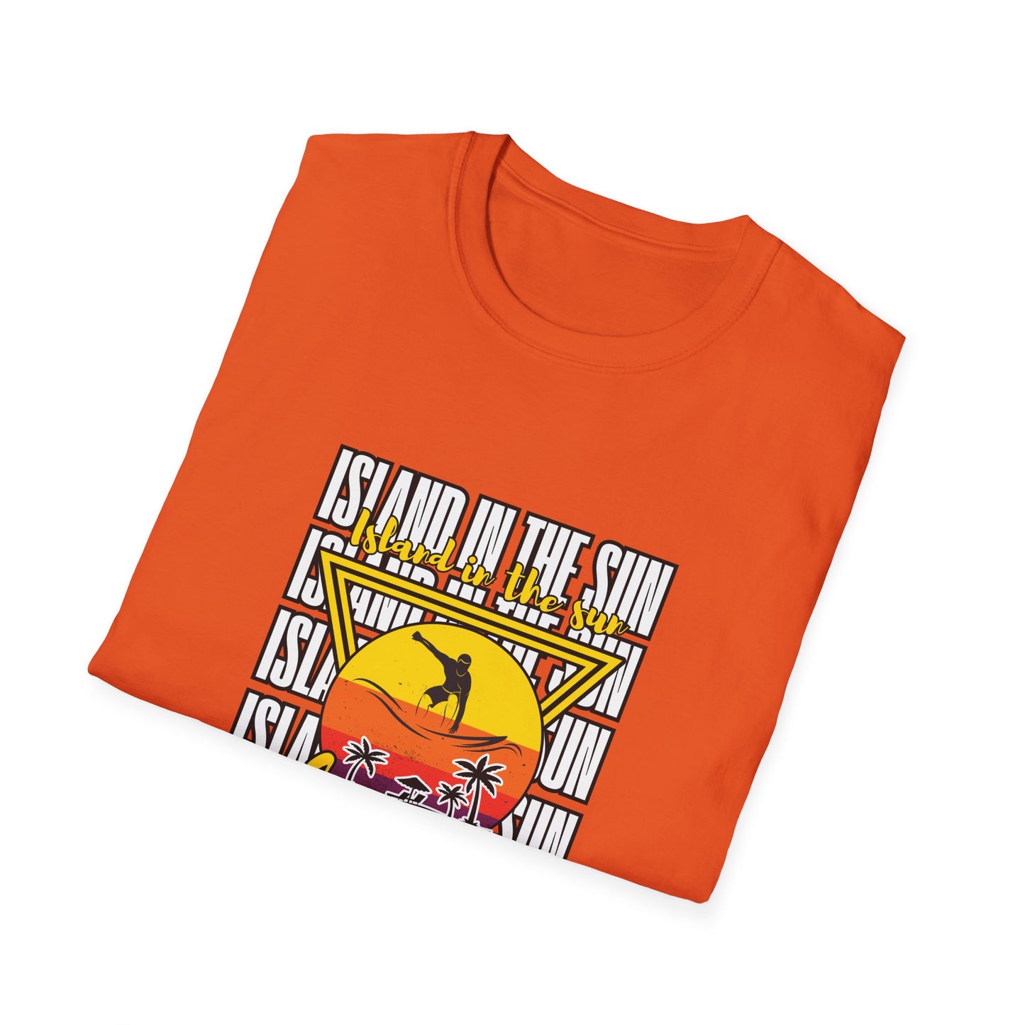 Island in the Sun Unisex Softstyle T-Shirt -Beach Vibes