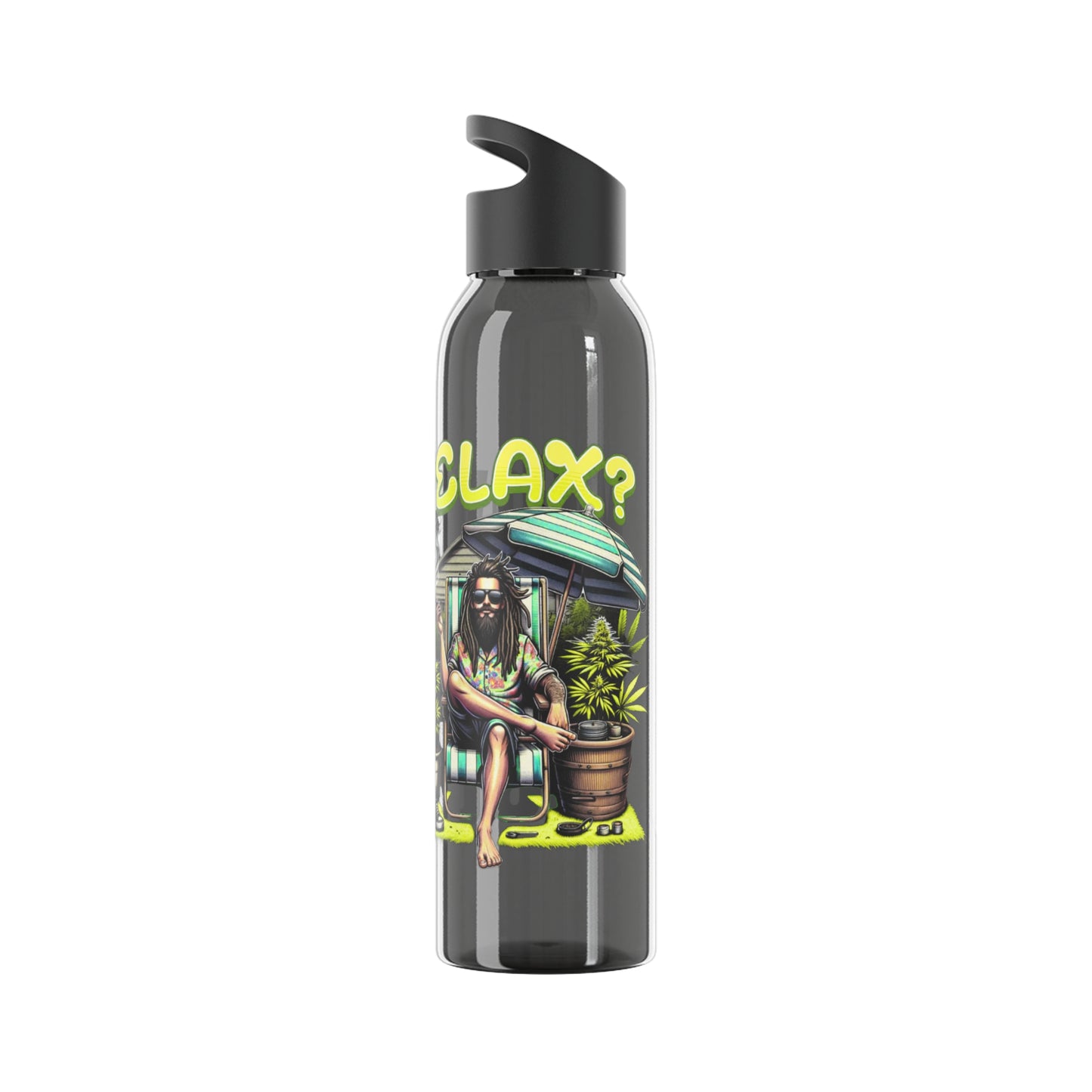 Chic Water Bottle -Wasserflasche  Why not just relax