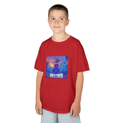Call of Cutie Unisex Oversized Boxy Tee - Chill Vibes for Game Lovers for Teens