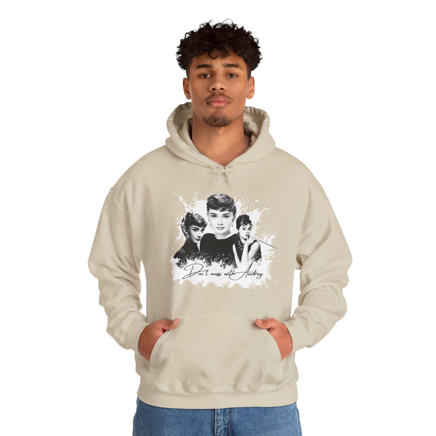 Retro Audrey Hepburn Hoodie - Classic Style