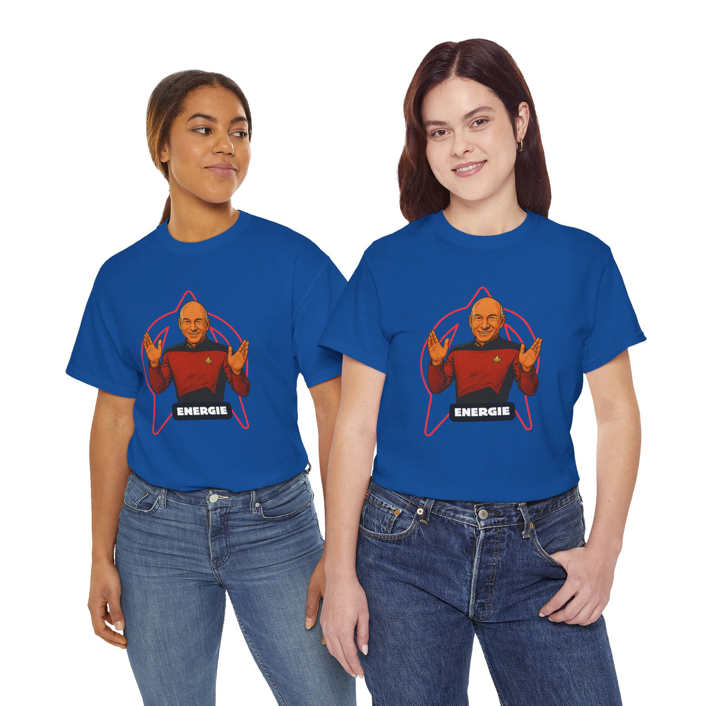 Energie Unisex Heavy Cotton Tee - Perfect for Sci-Fi Fans and Casual Wear
