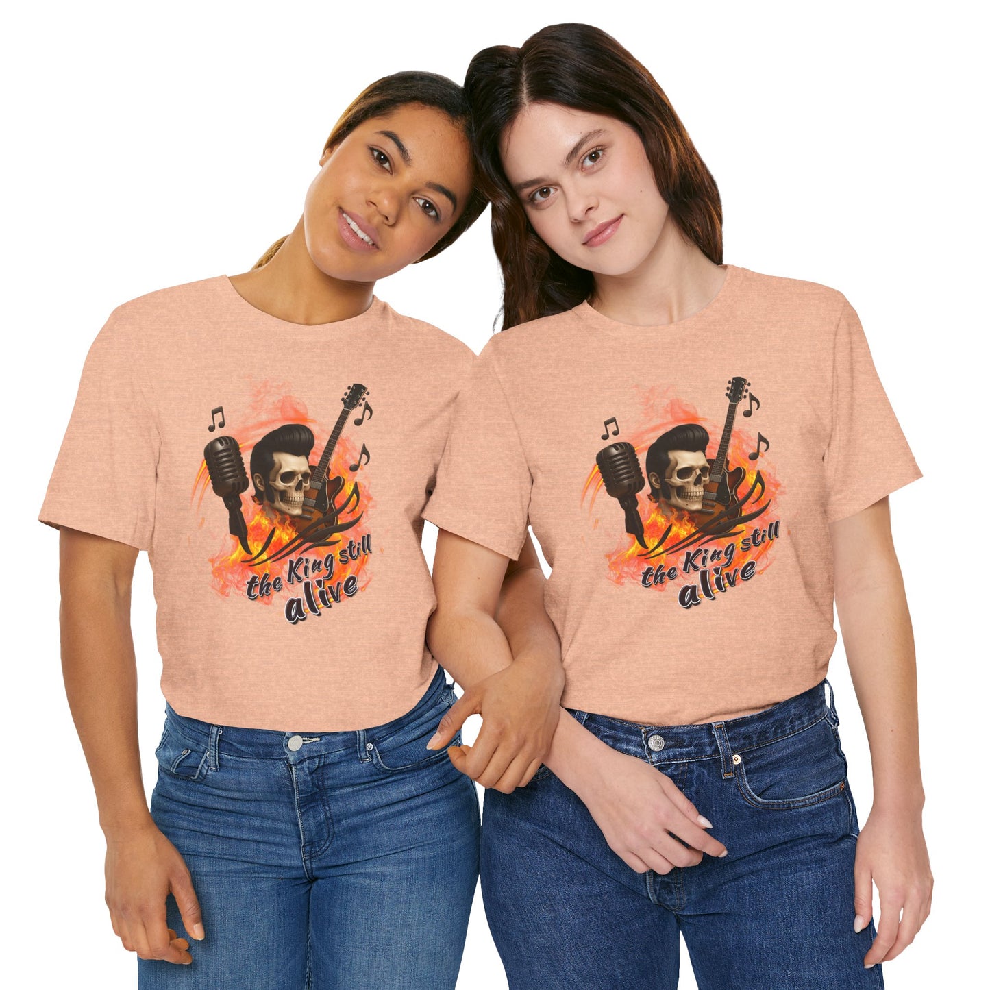 Music Vibes Unisex Jersey Tee - 'The King Still Alive' Graphic T-Shirt