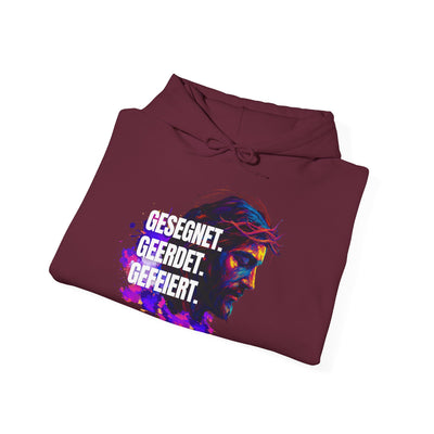 Jesus Colorful - with saying Blessed- Grounded - Celebrated