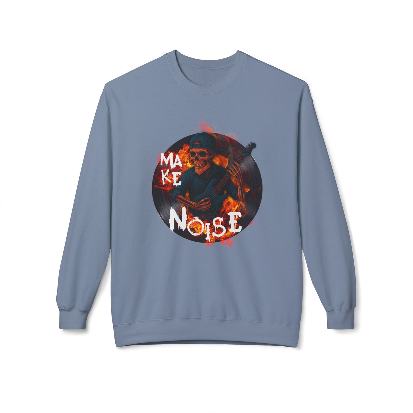 Make Noise Graphic Fleece Sweatshirt - Unisex Midweight Crewneck